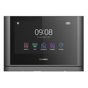 CDV-1024MA (темное серебро) Black Smog Монитор видеодомофона цветной
