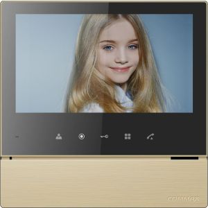 CDV-70H2/VZ (золото) Black Smog Монитор видеодомофона цветной