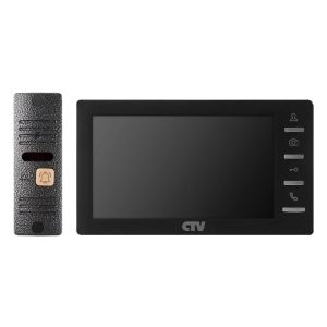 CTV-DP1701 S B (чёрный) Комплект видеодомофона