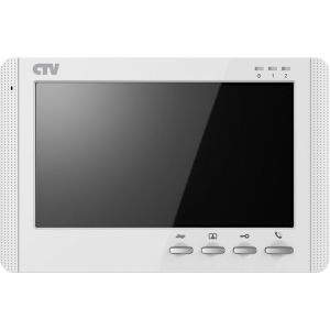 CTV-M1704MD W (белый) Монитор домофона цветной