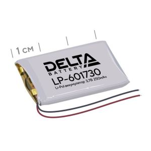 Delta LP-601730 Аккумулятор литий-полимерный призматический