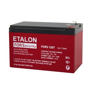 ETALON FORS 1207 Аккумулятор герметичный свинцово-кислотный