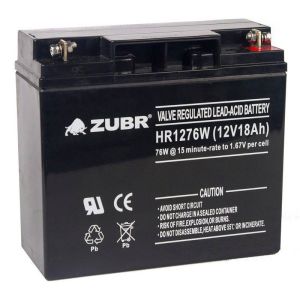 ZUBR HR 1276W (12V, 18Ah) Аккумулятор герметичный свинцово-кислотный