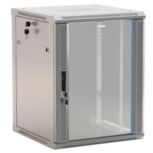 TWB-1566-GP-RAL7035 Шкаф телекоммуникационный 19" настенный 15U