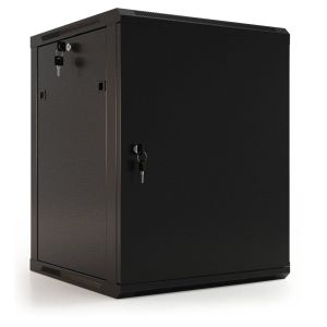TWB-2245-SR-RAL9004 Шкаф телекоммуникационный 19" настенный 22U