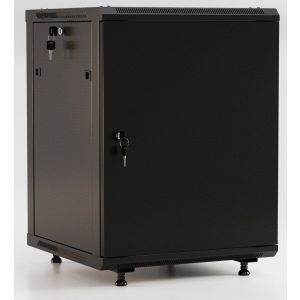 TWB-FC-1545-SR-RAL9004 Шкаф телекоммуникационный 19" настенный 15U