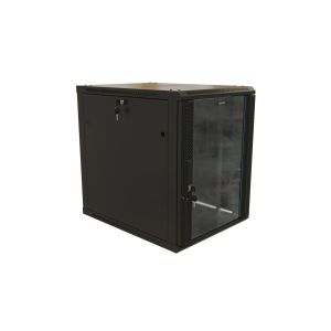 TWB-FC-2766-GP-RAL9004 Шкаф телекоммуникационный 19" настенный 27U