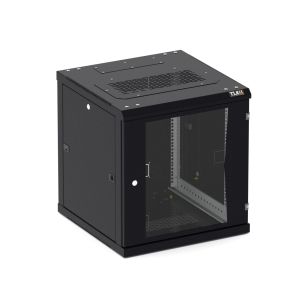 TWC-066060-R-G-BK Шкаф телекоммуникационный 19" настенный 6U