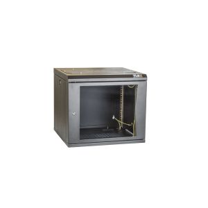 TWI-126045-R-G-BK Шкаф телекоммуникационный 19" настенный 12U