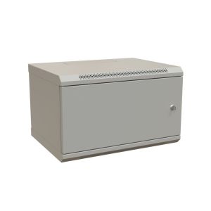 WR-TW-0666-SR-RAL7035 Шкаф телекоммуникационный 19" настенный 6U