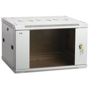 LWR3-06U66-GF Шкаф телекоммуникационный 19" настенный 6U