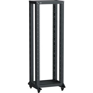 LF05-42U66-2RM Открытая стойка 19", 42U, двухрамная, цвет черный
