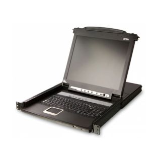 Переключатель KVM ATEN LCD 19", консоль CL5708N-ATA-RG