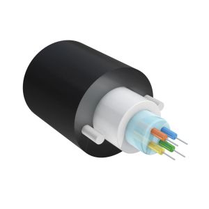 Кабель оптический самонесущий диэлектрический, 4 волокна, 1.0кН, 5.0мм, катушка 2км.