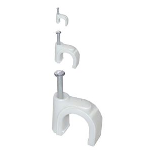 Скоба креп. круглая R4 (уп.100шт) ИЭК USK11-04-100