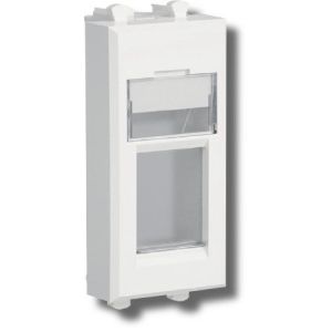 Адаптер для keystone Avanti, 1 модуль белое облако (4400201) Адаптер