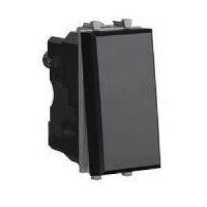 Переключатель Avanti 1 модуль черный квадрат (4402111) Переключатель