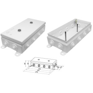КМ IP55-1224 Коробка монтажная электротехническая