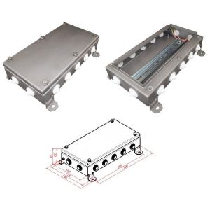 КМ IP55-1530, 14 вводов, нержавейка Коробка монтажная электротехническая