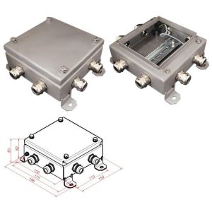 КМ IP66-1515, 8 вводов, нержавейка Коробка монтажная электротехническая