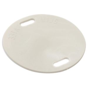 Бирка У135 (Круг) белая (100шт) (07-6235) Бирка кабельная