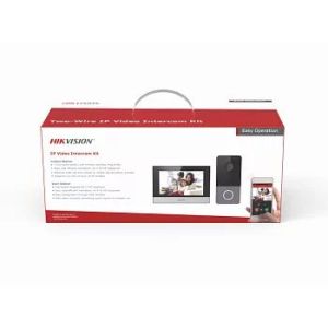 Комплект IP видеодомофонии Hikvision DS-KIS603-P