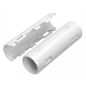 Муфта разборная D=20 белая (PR13.0418) Муфта разборная