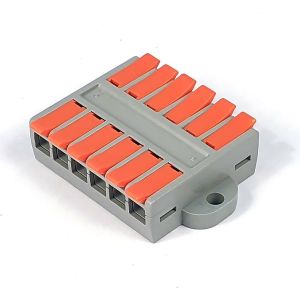 MX662-6R (11417c) Клемма соединительная универсальная проходная 6 полюсов
