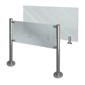 Ограждения для турникетов Оксгард из нержавеющей стали в ассортименте