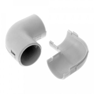 Соединитель угловой разборный D32 мм (PR.07532м) Соединитель угловой