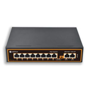 U1E-8F/2F (12-24V) Коммутатор с PoE