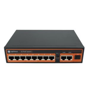 U1I-8F/2G/1S Коммутатор с PoE