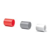 Ecoplast муфта для аспирационной системы D25, АБС, красный (50 шт) (49525-50) Муфта для аспирационной системы