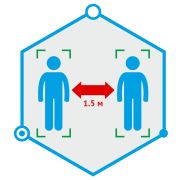 TRASSIR Social Distance Detector Программное обеспечение для IP систем видеонаблюдения