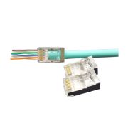 PLEZ-8P8C-U-C6-SH-100 (100 шт) Разъем RJ-45