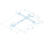 PERCo-RF01 0-01 Монтажная рама