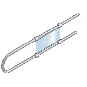 CAME 001PSSL90 (900мм) Створка для калитки