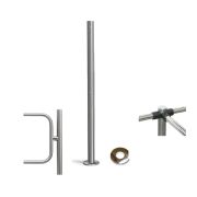 PERCo-BH02 2-06/EL с крышкой Стойка с эл/магн.устр. блокировки