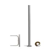 PERCo-BH02 2-14 с крышкой Стойка с отверстием под стопорный механизм поворотной секции