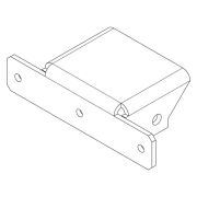 PERCo-MB-16.6 Накладка Т- образная