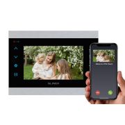 SL-07N Cloud (Silver+Black) Монитор домофона цветной с функцией «свободные руки»