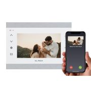 SL-07N Cloud (Silver+White) Монитор домофона цветной с функцией «свободные руки»