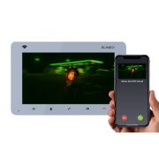 SM-07N Cloud (Silver) NEW Монитор домофона цветной с функцией «свободные руки»
