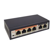 TI-204P, SIP коммутатор Коммутатор с питанием по PoE