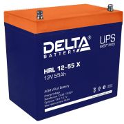 Delta HRL 12-55 X Аккумулятор герметичный свинцово-кислотный
