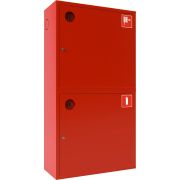 Ш-ПК-О-003 «Т» НЗК (ПК-320НЗК) лев. Шкаф пожарный навесной закрытый красный