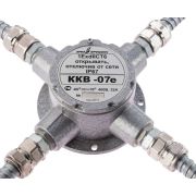 ККВ-07е-Ех-А-Р1-К-БК1, КВМ15+КВМ15+КВМ15+КВМ15 Коробка коммутационная взрывозащищенная крестообразная