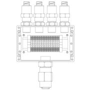 КВМК 1606 Коробка коммутационная взрывозащищенная