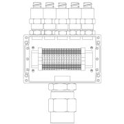 КВМК 1610 Коробка коммутационная взрывозащищенная