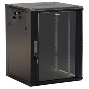 TWB-1566-GP-RAL9004 Шкаф телекоммуникационный 19